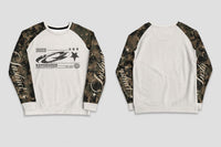Sudadera Instinct Camo Exposados: frente y espalda